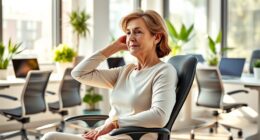 office chair yoga exercises