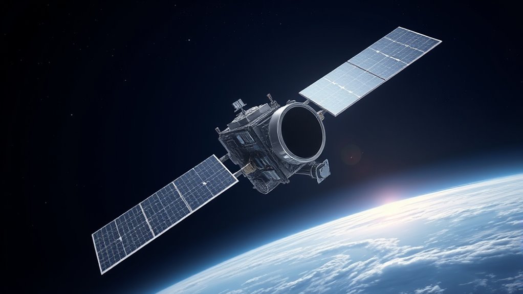 optical rf hybrid satellites