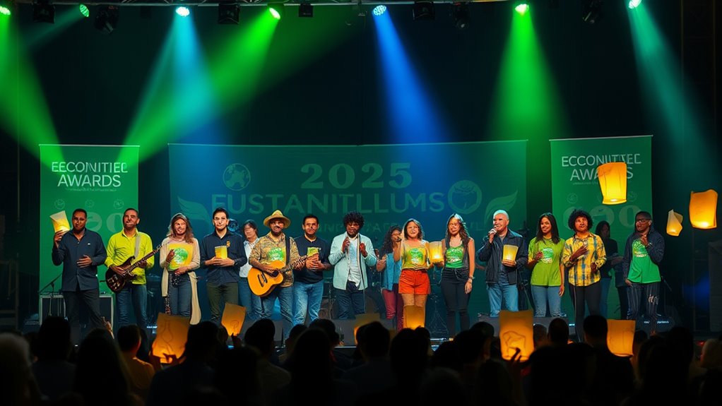 promote eco friendly music events