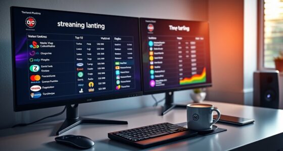 streaming platform ranking methods