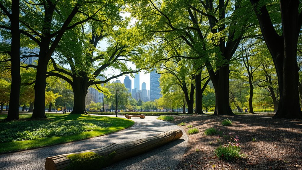 urban parks foster mindful nature connection
