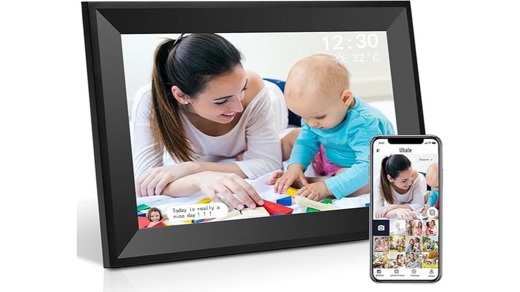 10 1 inch wifi touch frame