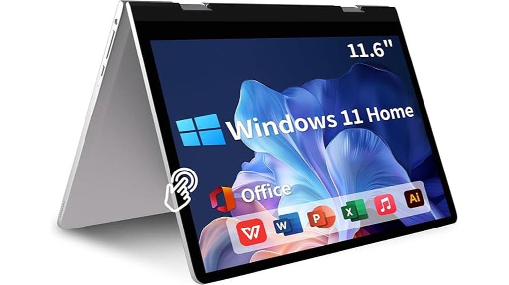11 6 touchscreen laptop