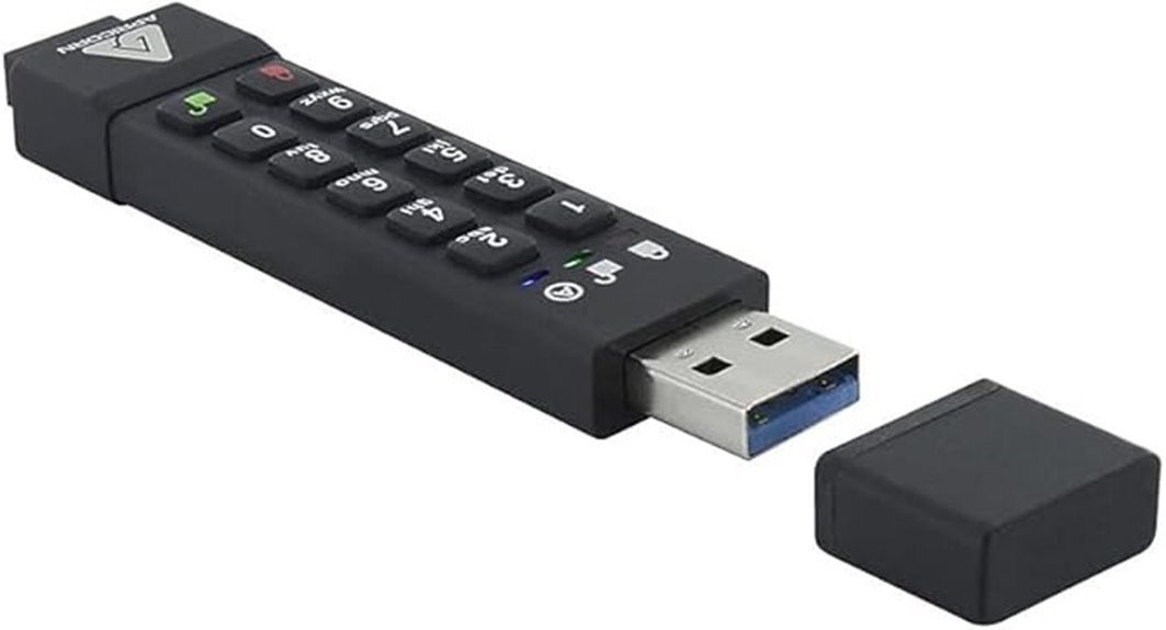 128gb encrypted usb drive
