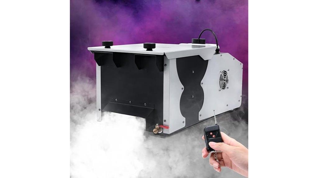 1500w fog machine remote