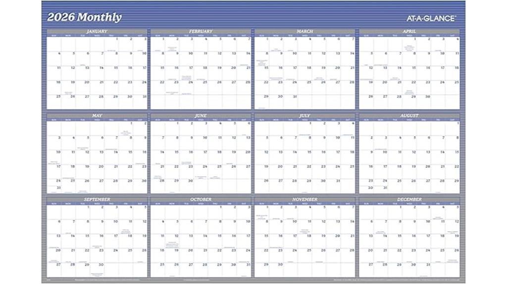 2026 wall calendar