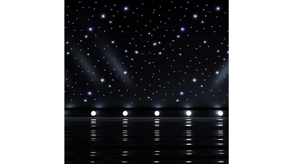 20ft led star backdrop