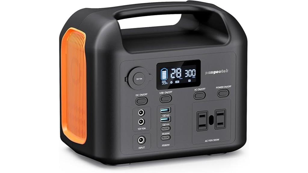 300w lifepo4 solar generator