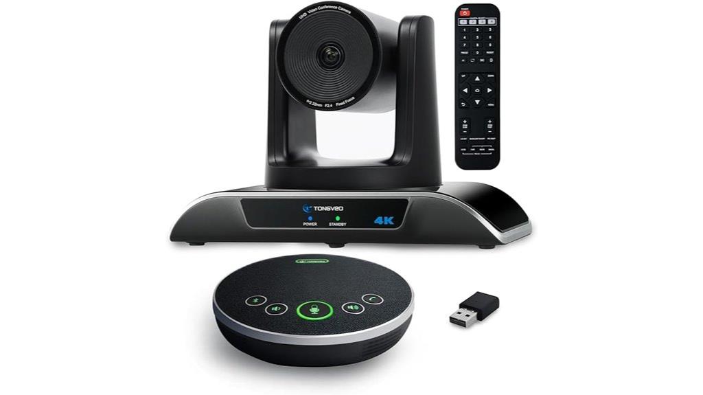 4k auto tracking conference camera