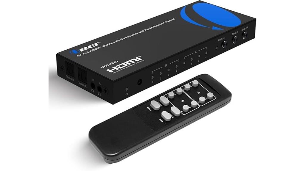 4k hdmi 4x2 switch