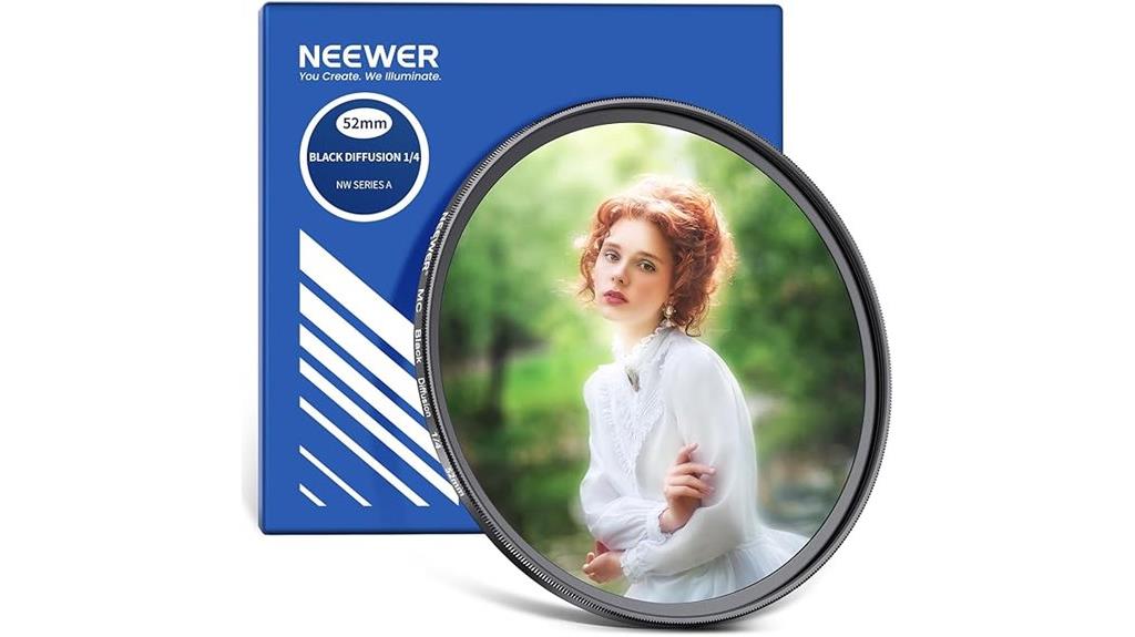 52mm black diffusion filter