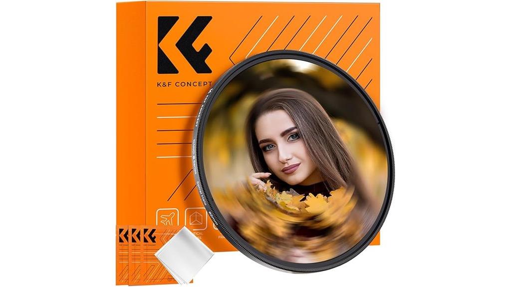58mm spiral halo filter