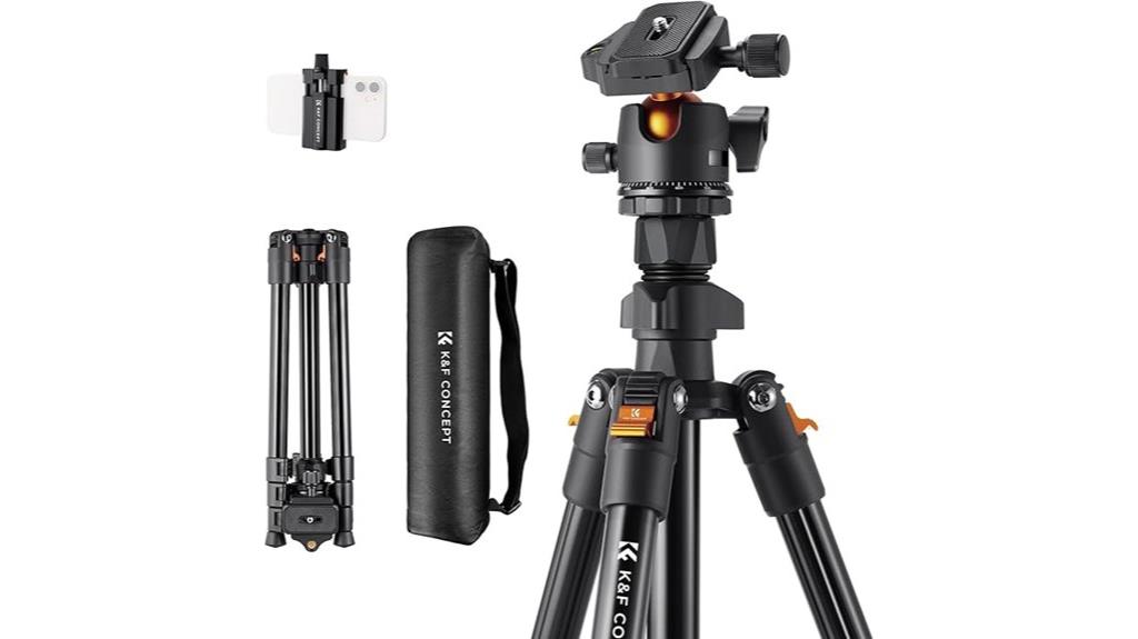 64 inch tripod with ball head