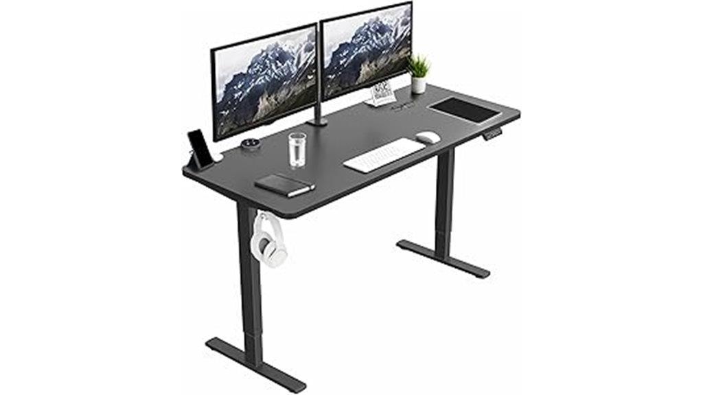 adjustable electric standing desk