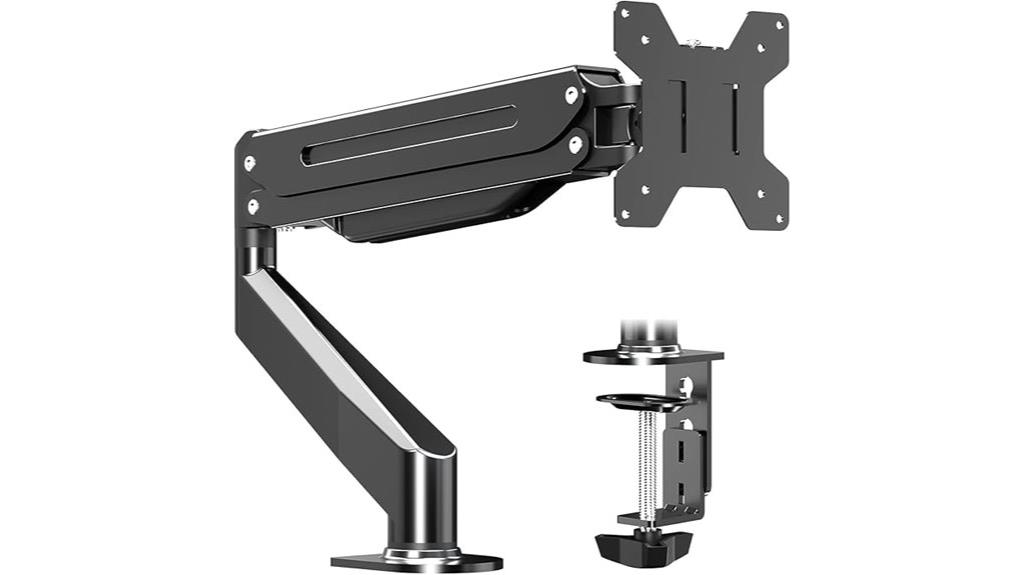 adjustable gas spring mount