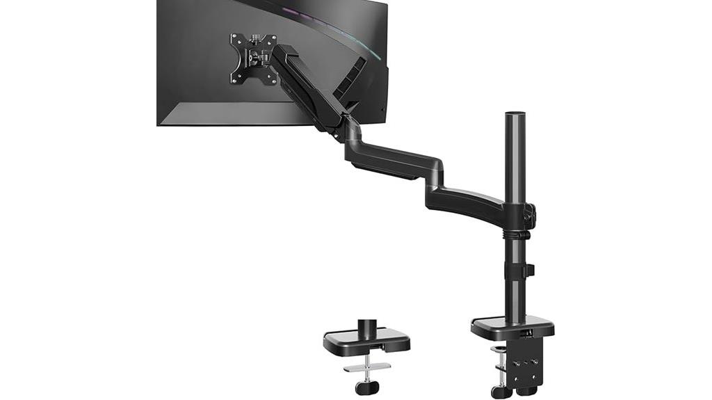 adjustable monitor mount