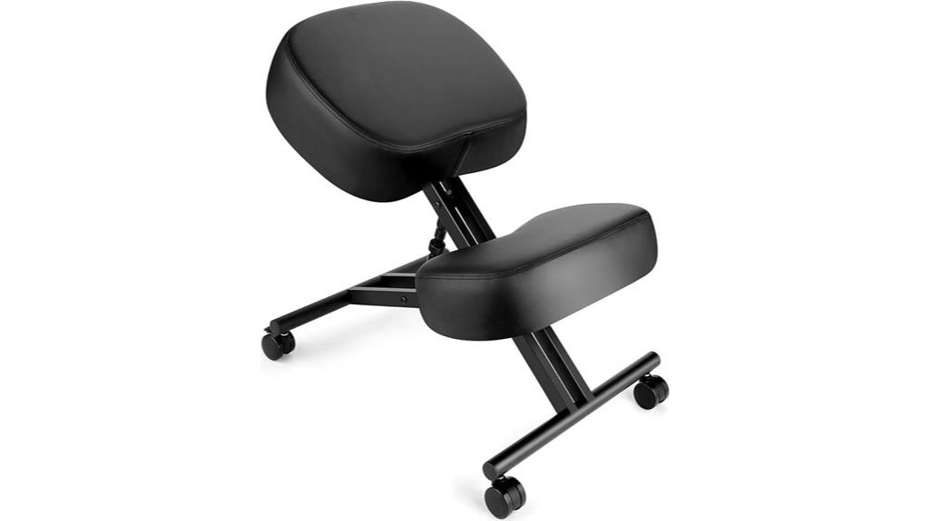 adjustable office kneeling chair