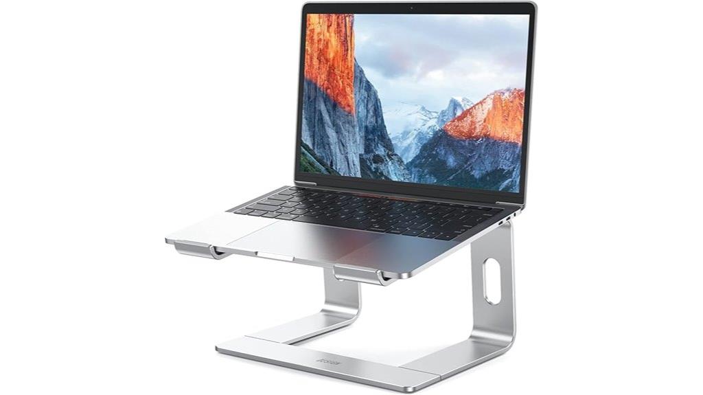 aluminum laptop stand