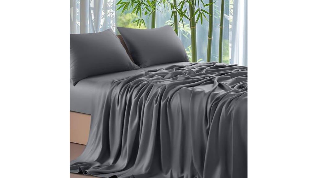 bamboo queen sheet set