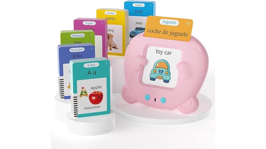 bilingual toddler flash cards