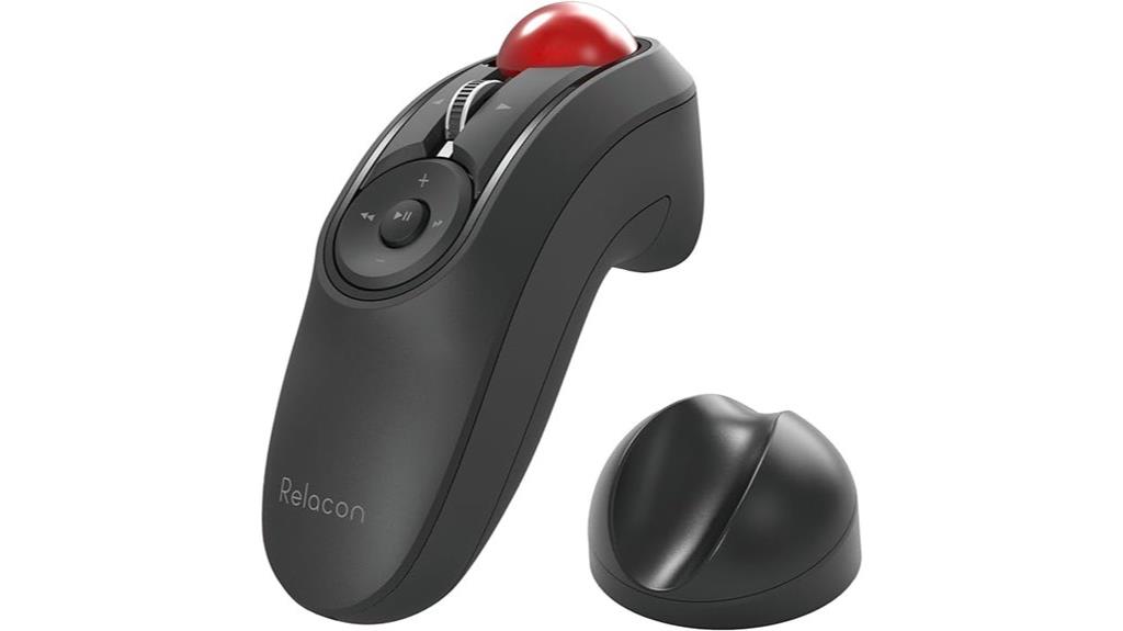 bluetooth handheld trackball mouse