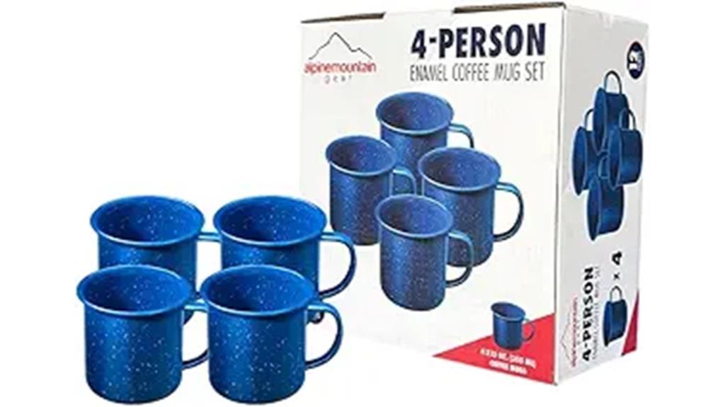 camping enamel coffee mug