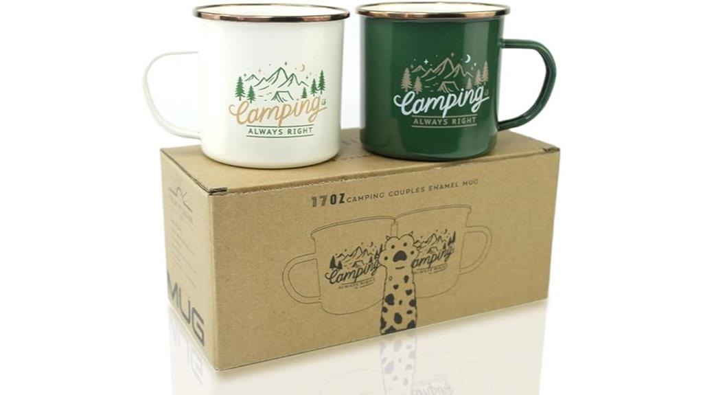 camping mugs set