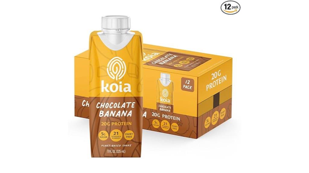 chocolate banana plant pack