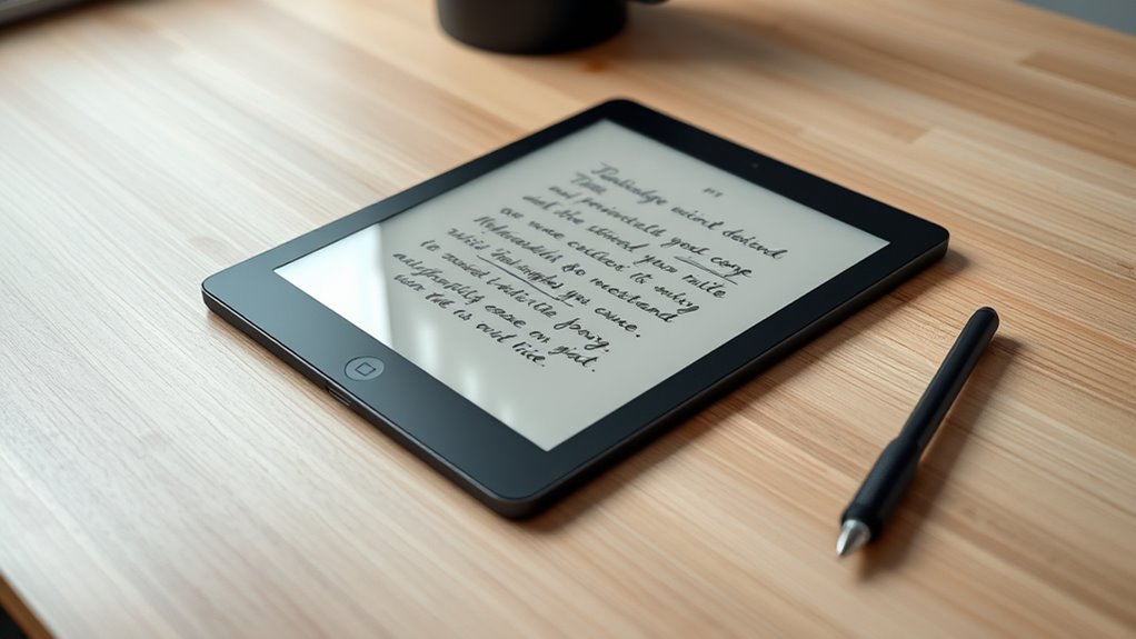 choosing e ink tablet features