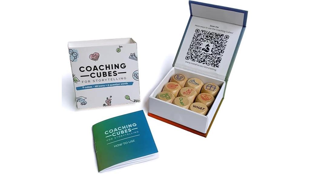 coaching cubes for storytelling