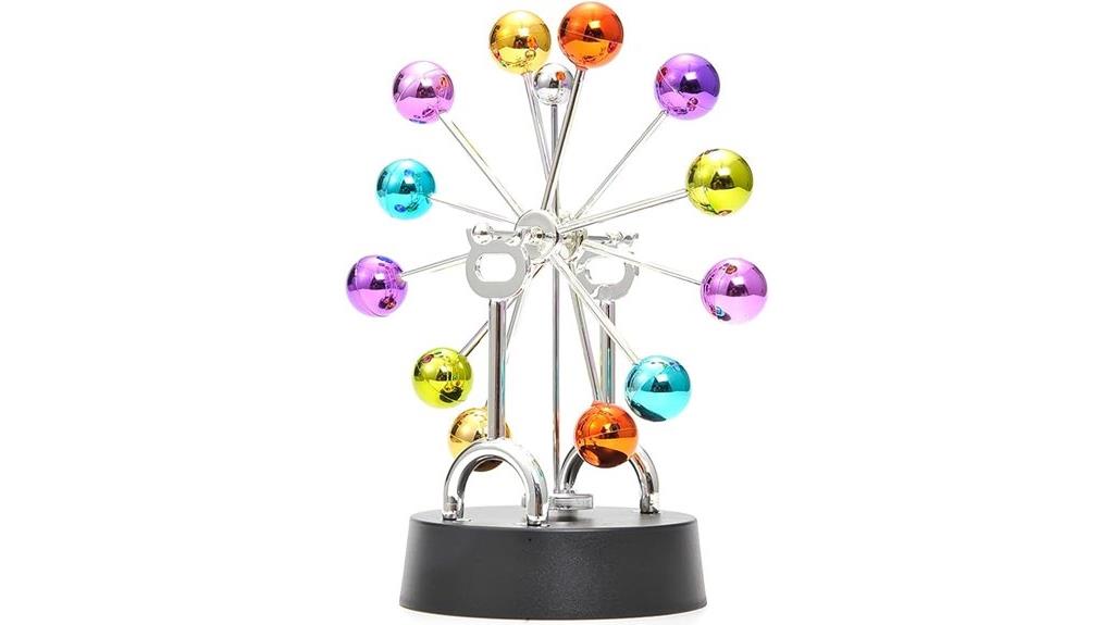 colorful ferris wheel display