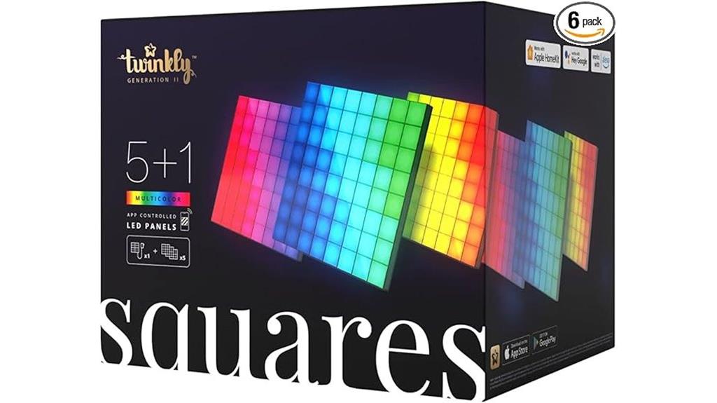 colorful led wall panels
