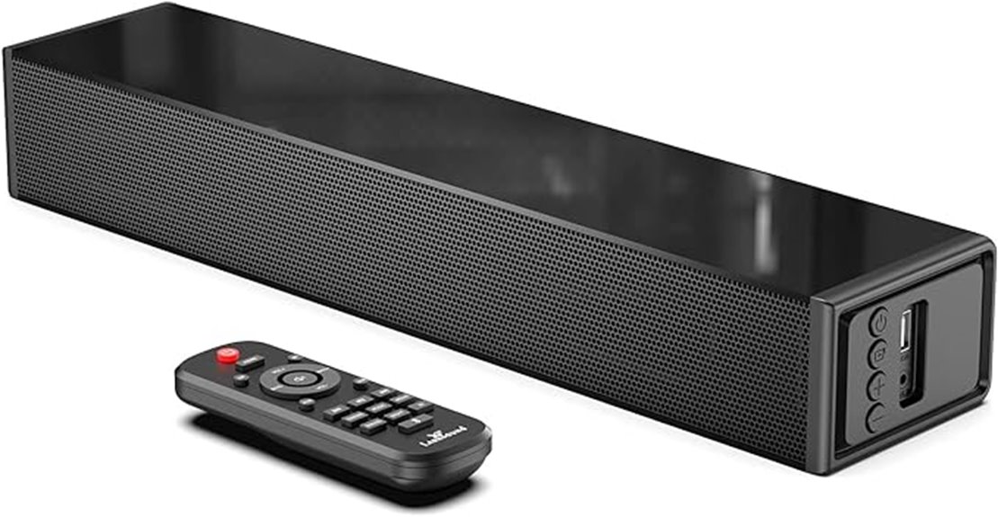 compact bluetooth tv soundbar