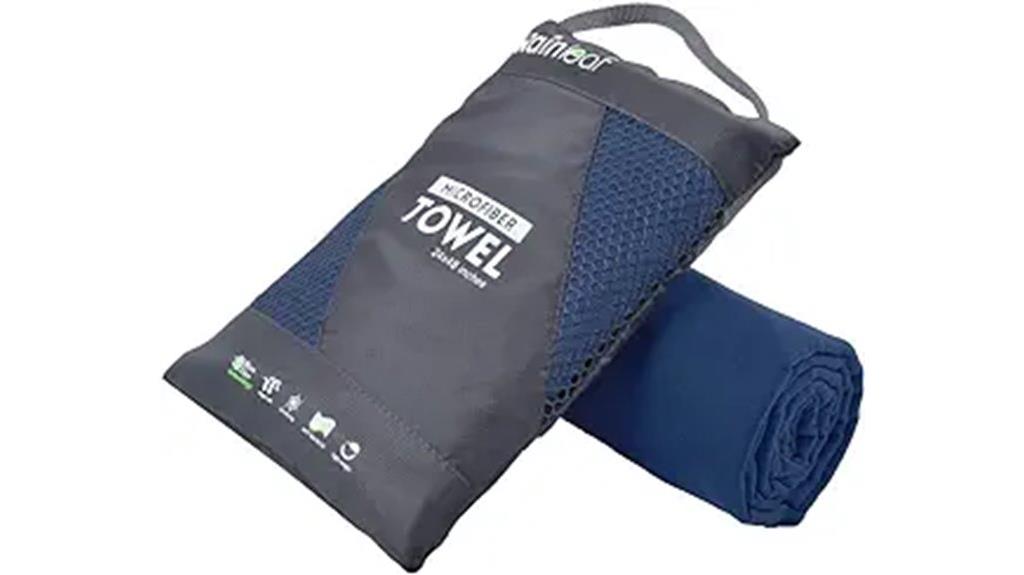 compact quick dry travel towel