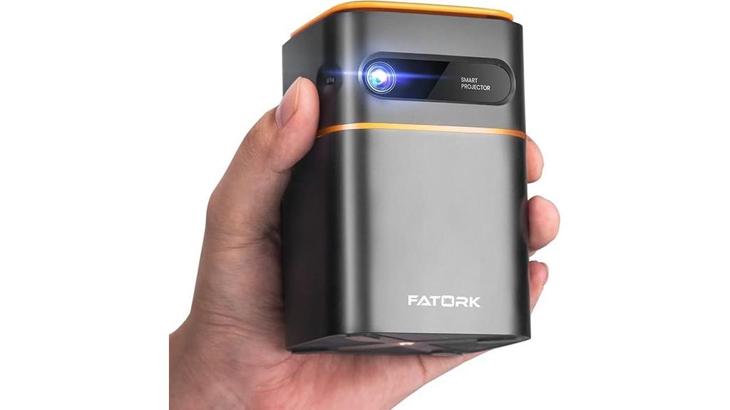 compact wifi bluetooth projector