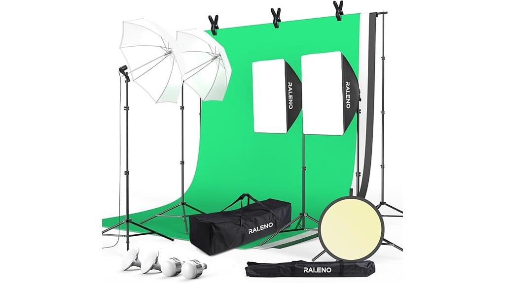complete photography lighting kit