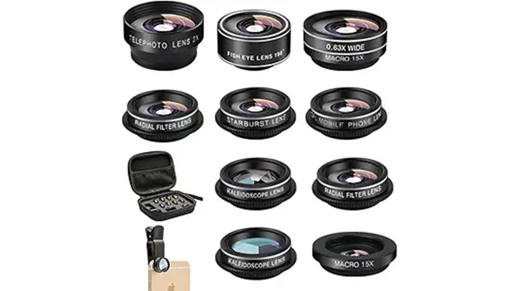 complete smartphone lens kit