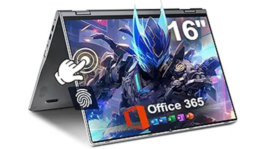convertible 2 in 1 laptop