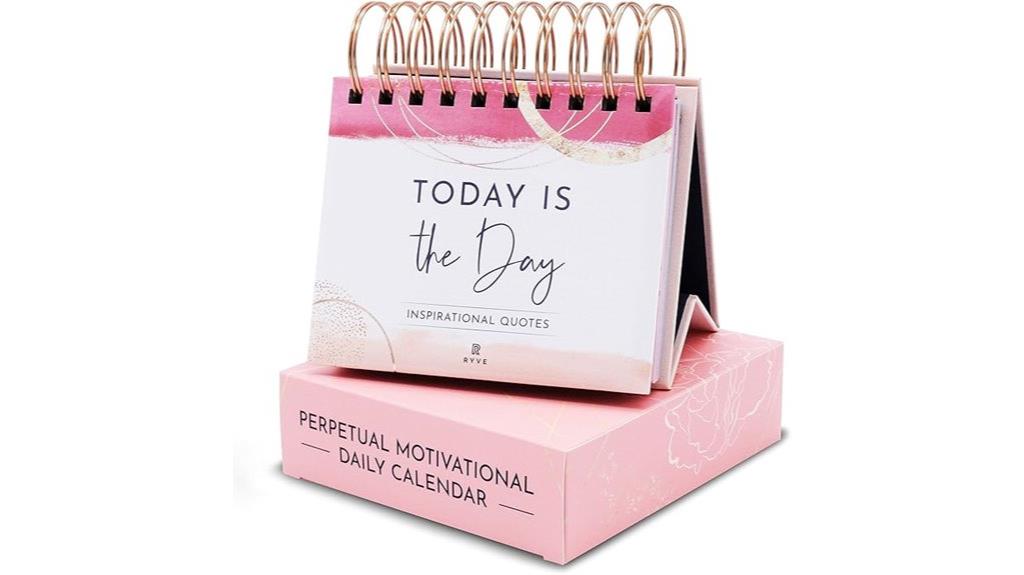 daily inspirational quote calendar