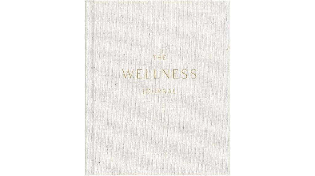 daily wellness and self care journal