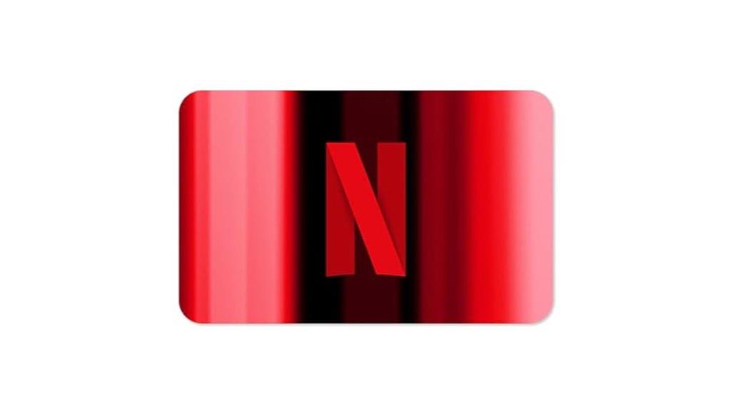 digital netflix gift card