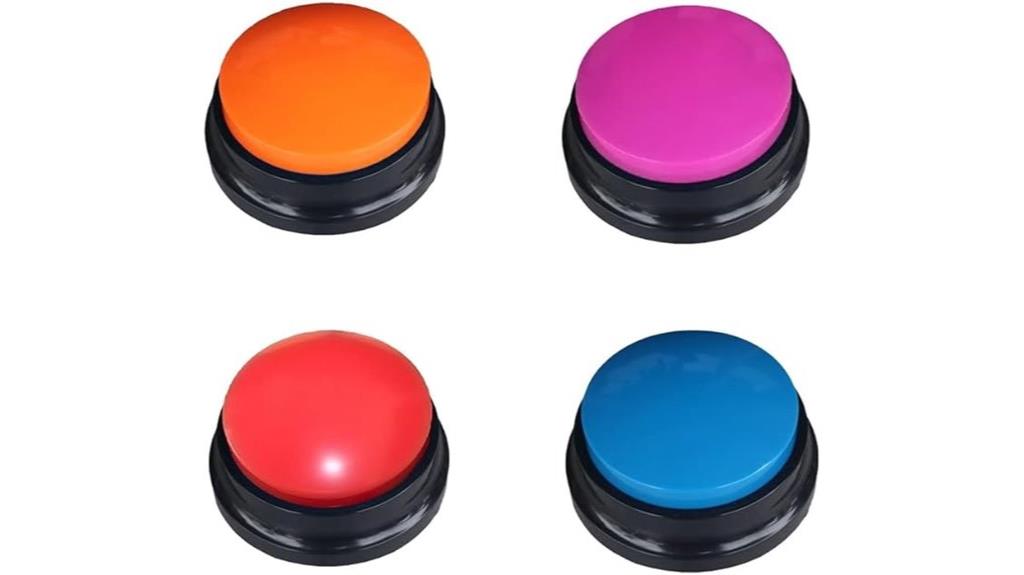 dog voice recording buttons