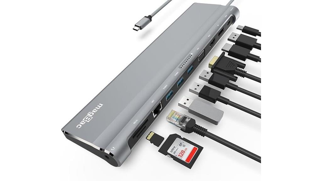 dual 4k monitor dock