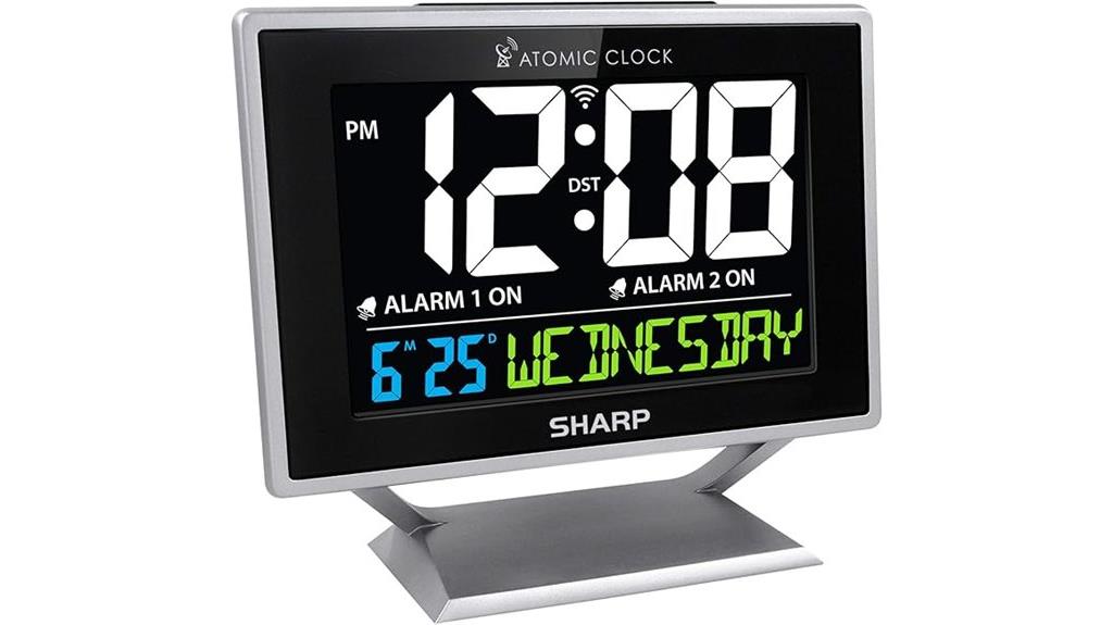 dual alarm color display