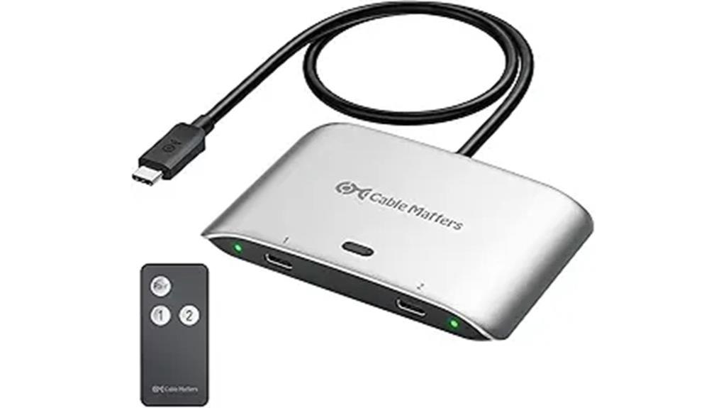 dual computer 8k 4k switch