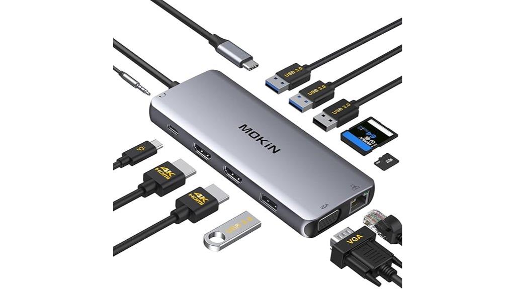 dual hdmi ethernet usb
