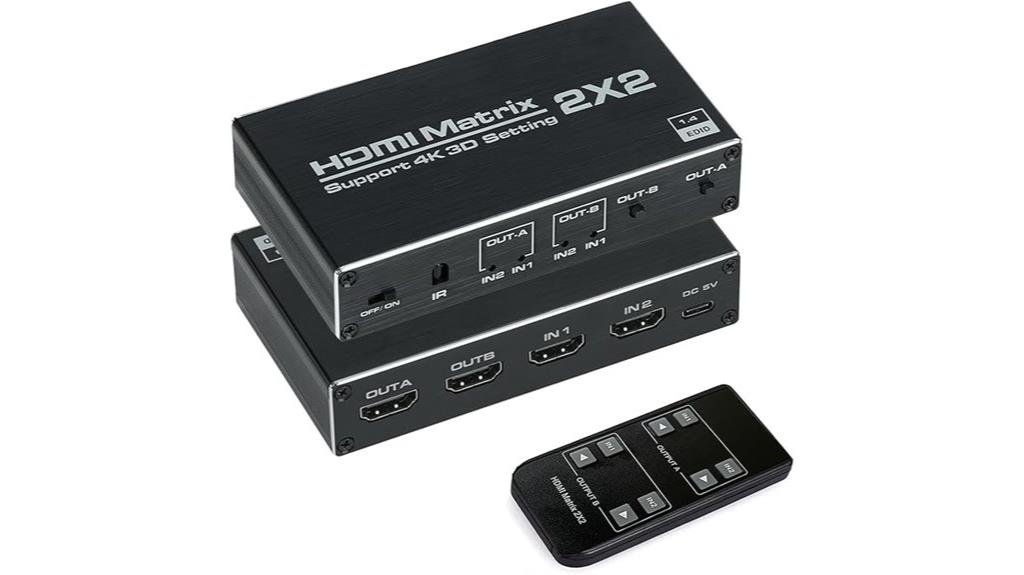 dual hdmi input switch