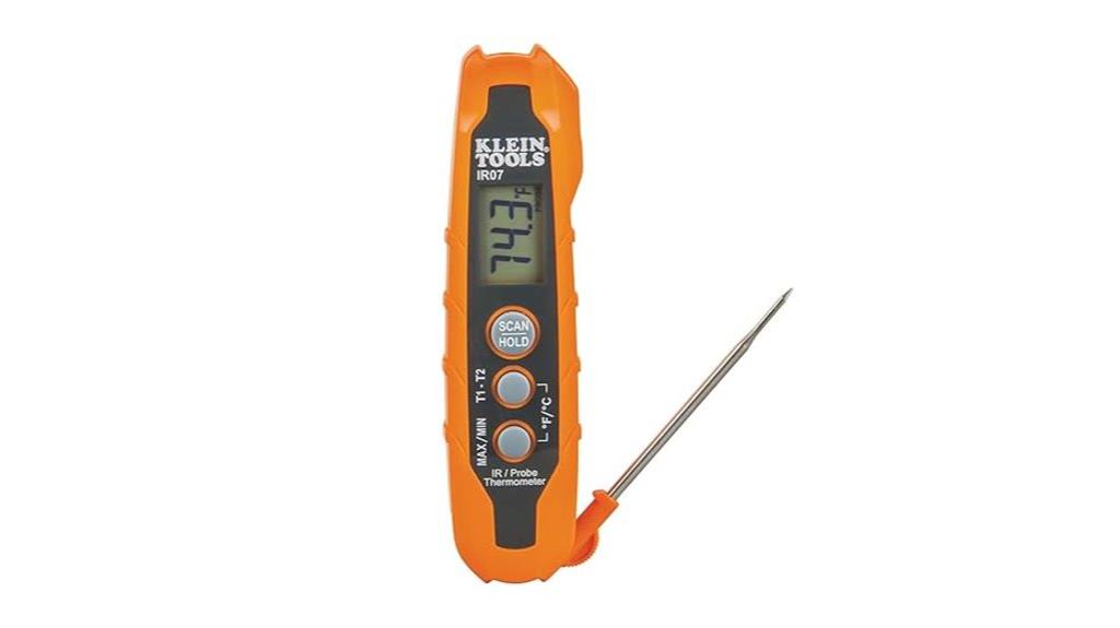 dual infrared probe thermometer