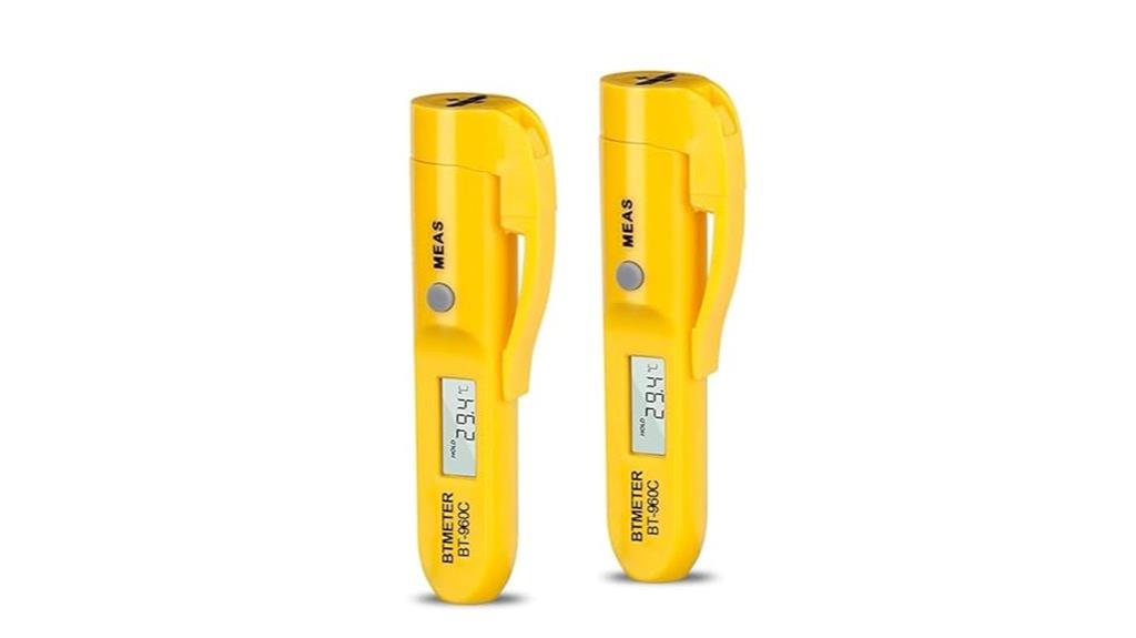 dual infrared thermometers pack