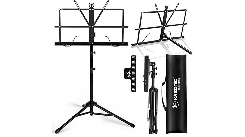 dual purpose music stand